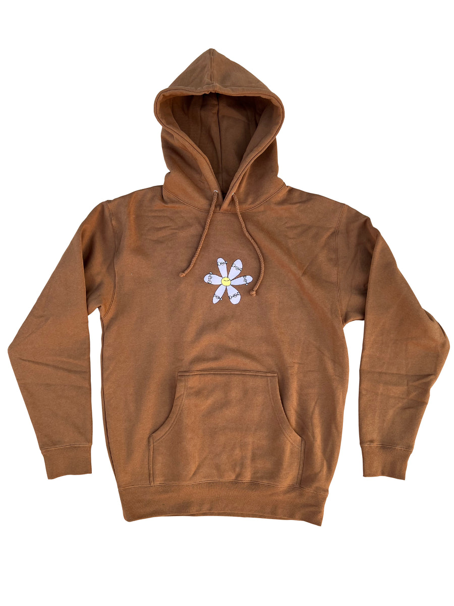 パーカー・フーディ STIGMA FLOWER OVERSIZED HOODIE BLACK 23STHD03 FLOWER-F-Z-