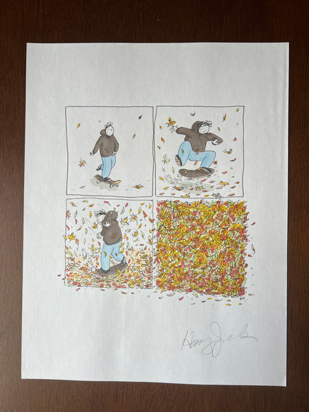 "Autumn" - Original 8.5x11" Drawing