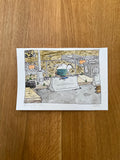 June 2027 Original Watercolor Illustration