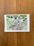 May 2027 Original Watercolor Illustration