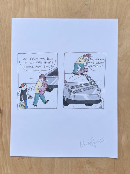 "Cyber Stoppers" - Original 8.5x11" Drawing