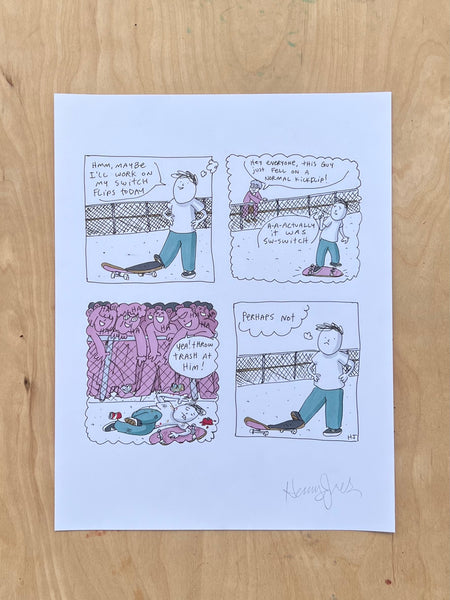 "That Was Switch" - Original 8.5x11" Drawing