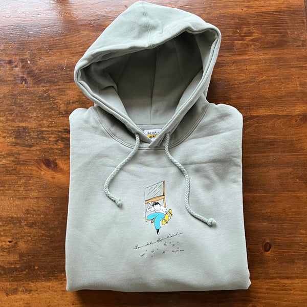 "Escape" Hooded Pullover - Sage